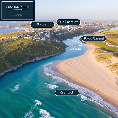 Apartment Pentire Point - Coastal Penthouse, Beaches, River & Restaurants Within Short Walk *
